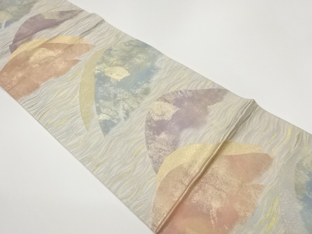 JAPANESE FUKURO OBI / WOVEN MOUNTAINS